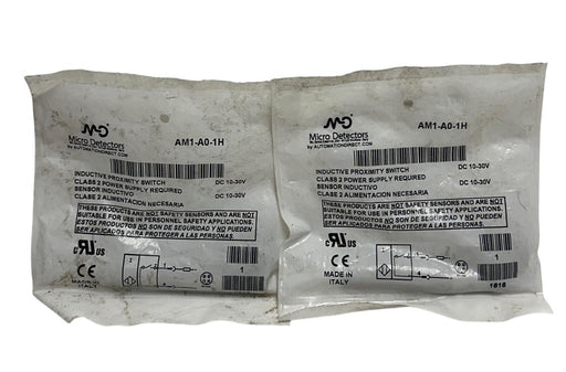 2 AUTOMATIONDIRECT MICRO DETECTORS AM1-A0-1H / AM1A01H PROXIMITY SWITCHES NSFS