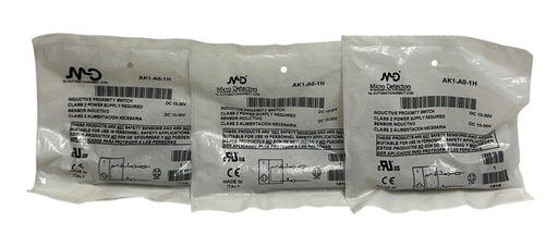 3 AUTOMATIONDIRECT MICRO DETECTORS AK1-A0-1H / AK1A01H PROXIMITY SWITCHES NSFS