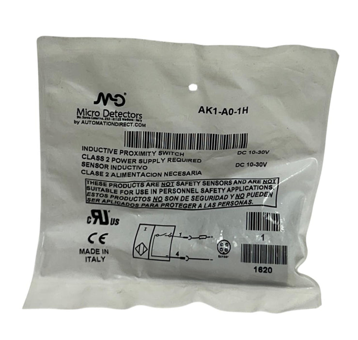 3 AUTOMATIONDIRECT MICRO DETECTORS AK1-A0-1H / AK1A01H PROXIMITY SWITCHES NSFS