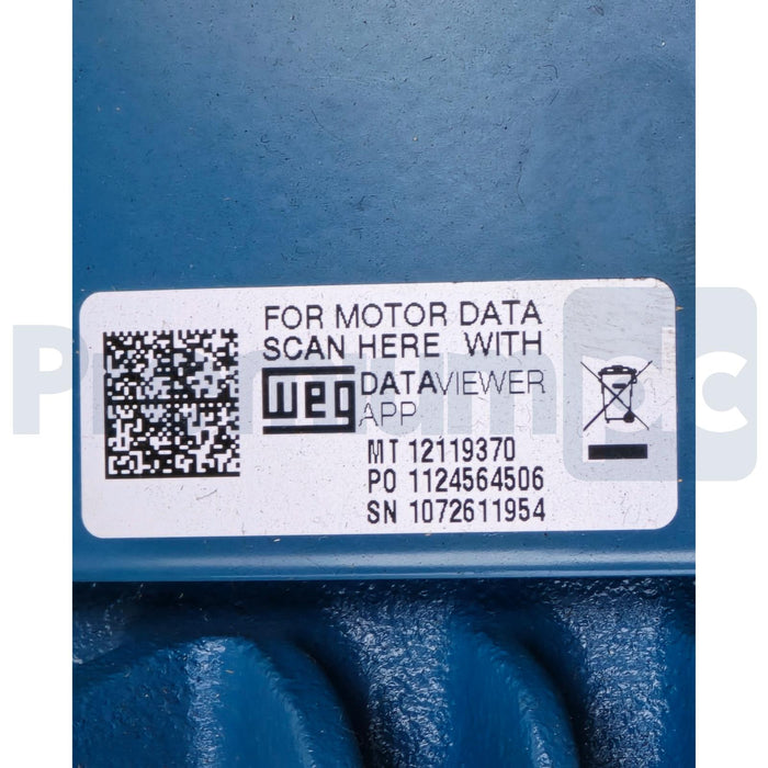 SCOT PUMP 54F MOTORPUMP 2.5"X2.5"FLG 6" IMP DIA. 200GPM@60PSI WEG 15HP W22 MOTOR