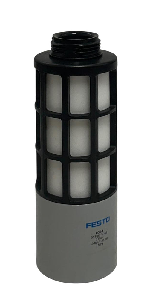 FESTO UOS-1 / 552252 OEM PNEUMATIC SILENCER / MUFFLER FOR EXHAUST VALVE NSNP