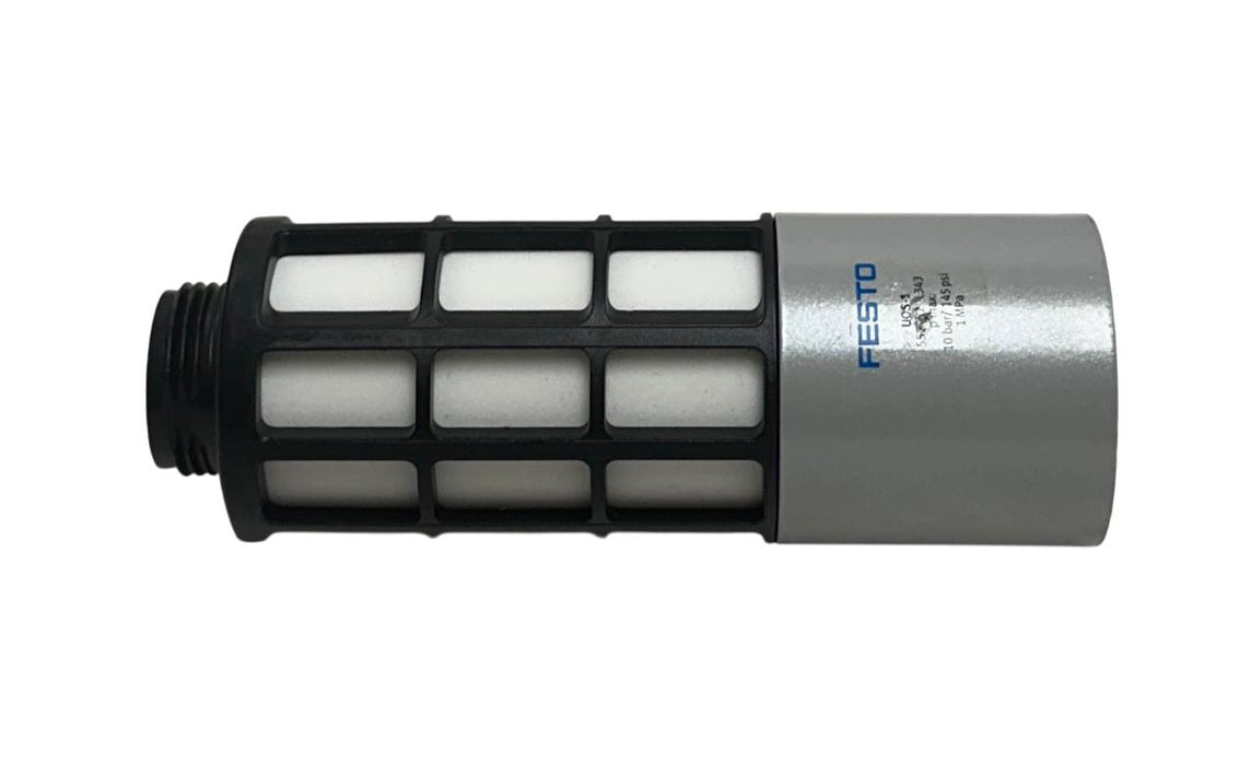 FESTO UOS-1 / 552252 OEM PNEUMATIC SILENCER / MUFFLER FOR EXHAUST VALVE NSNP