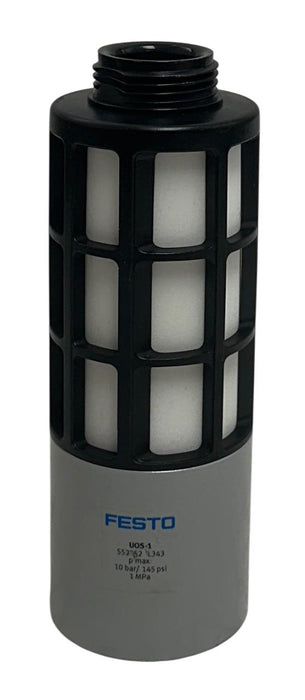 FESTO UOS-1 / 552252 OEM PNEUMATIC SILENCER / MUFFLER FOR EXHAUST VALVE NSNP
