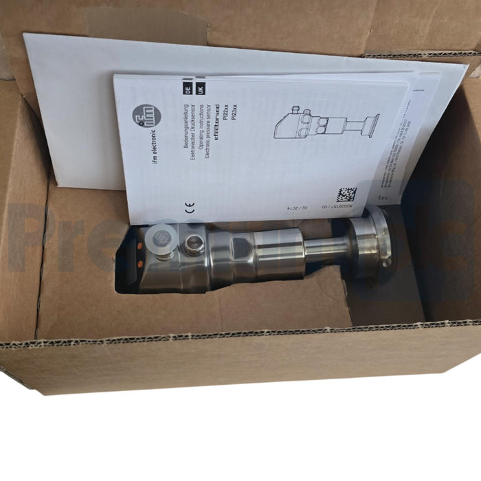 IFM PI2209 FLUSH PRESSURE SENSOR w/DISPLAY PI-1-1BREZ01-MFRKG/US/ /P NSMP