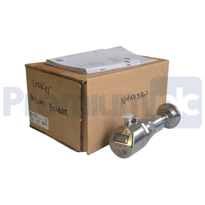 IFM PI2209 FLUSH PRESSURE SENSOR w/DISPLAY PI-1-1BREZ01-MFRKG/US/ /P NSMP