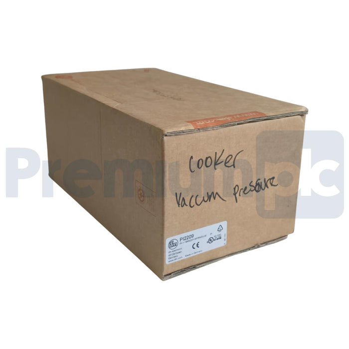 IFM PI2209 FLUSH PRESSURE SENSOR w/DISPLAY PI-1-1BREZ01-MFRKG/US/ /P NSMP