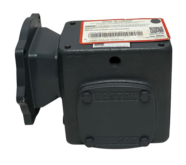 BOSTON GEAR F721-15-B5-G / 51960 RIGHT ANGLE WORM GEAR REDUCER 15:1 RATIO NSNP