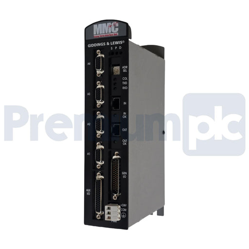 KOLLMORGEN GIDDINGS & LEWIS M.1300.4422 R1 - ASIU-A4 MMC 4-AXIS ANALOG UNIT 24V