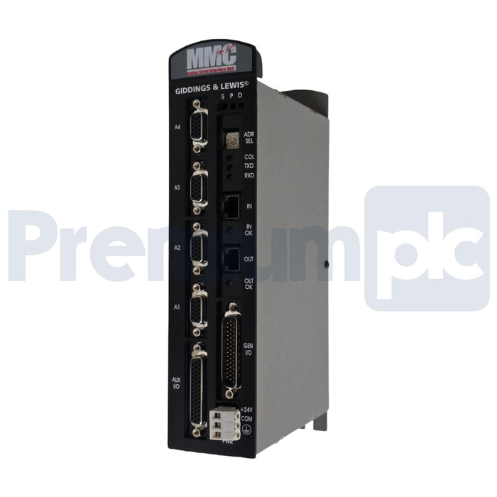 KOLLMORGEN GIDDINGS & LEWIS M.1300.4422 R1 - ASIU-A4 MMC 4-AXIS ANALOG UNIT 24V