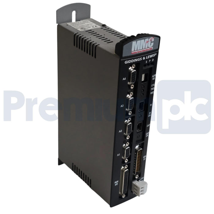 KOLLMORGEN GIDDINGS & LEWIS M.1300.4422 R1 - ASIU-A4 MMC 4-AXIS ANALOG UNIT 24V