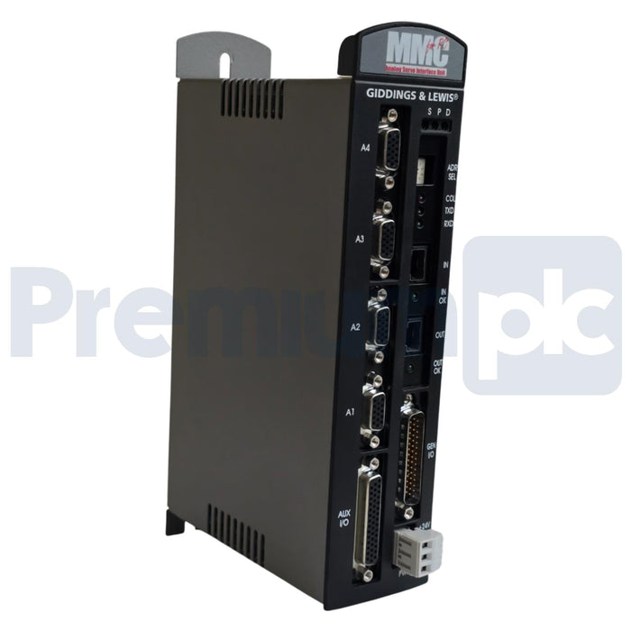 KOLLMORGEN GIDDINGS & LEWIS M.1300.4422 R1 - ASIU-A4 MMC 4-AXIS ANALOG UNIT 24V