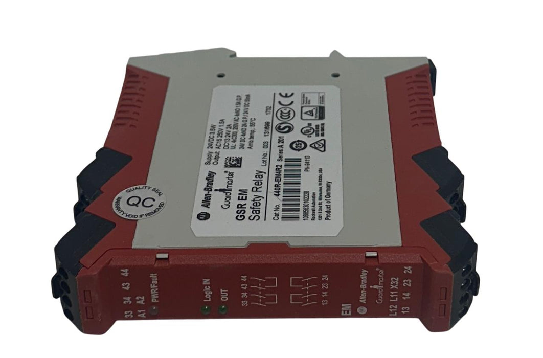 ALLEN BRADLEY 440R-EM4R2 /A Guardmaster SAFETY RELAY EXPANSION GSREM 24VDC NSMP