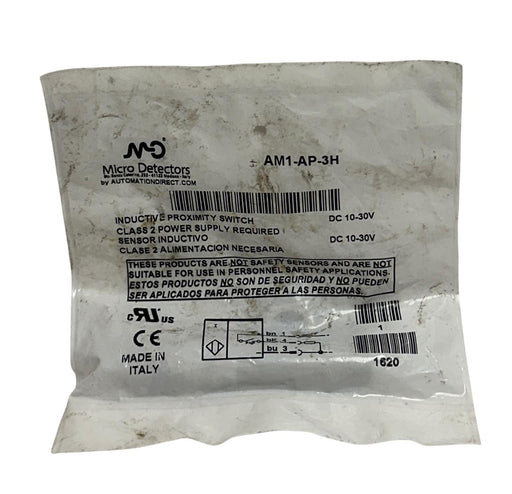 AUTOMATIONDIRECT MICRO DETECTORS AM1-AP-3H / AM1AP3H PROXIMITY SWITCH 30VDC NSFS