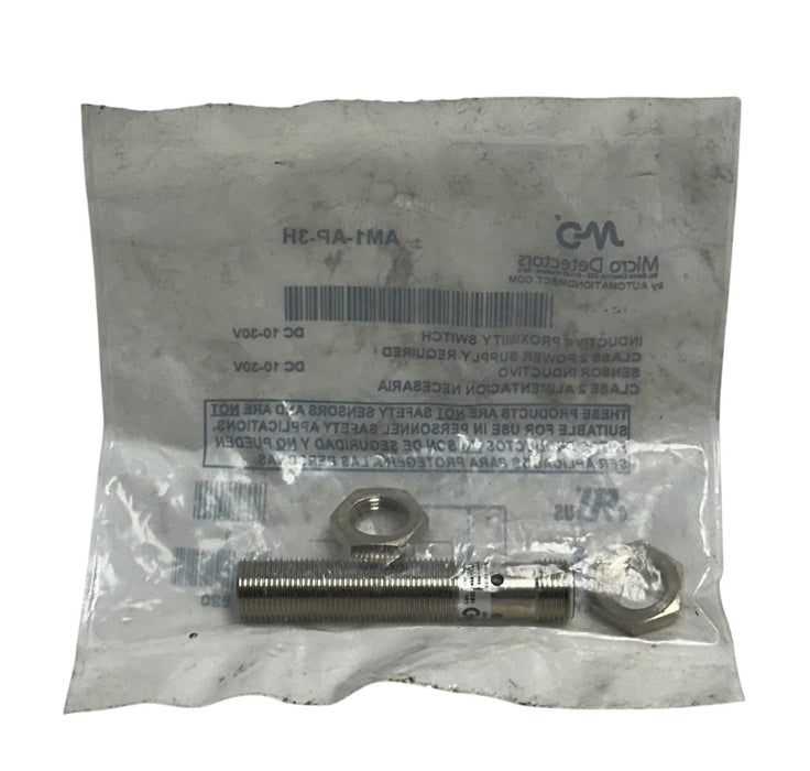 AUTOMATIONDIRECT MICRO DETECTORS AM1-AP-3H / AM1AP3H PROXIMITY SWITCH 30VDC NSFS