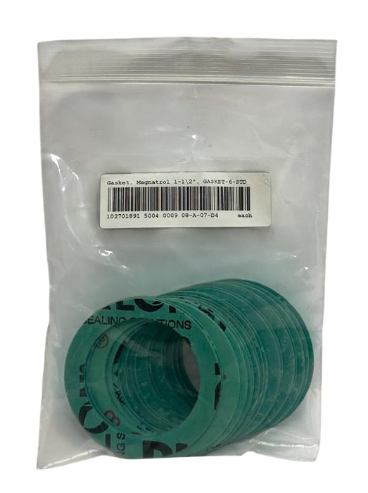 17 MAGNATROL GASKET-6-STD / GASKET6STD OEM STANDARD GASKETS 1-1/2'' GREEN NSNP