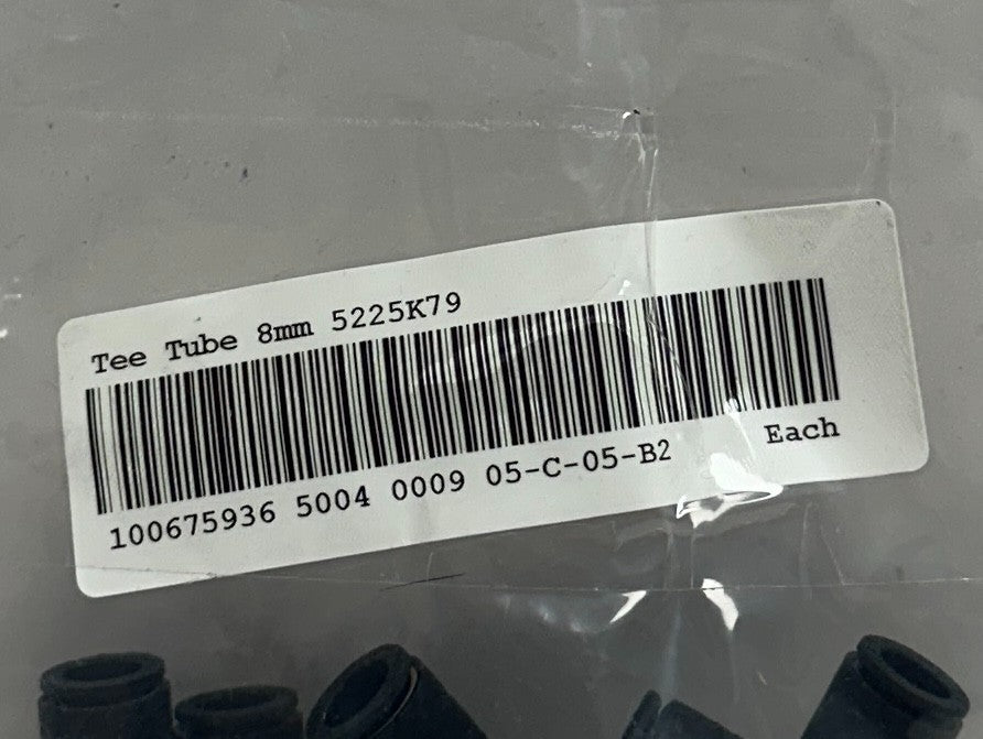 12 LEGRIS 8-5/16 / 5225K79 OEM PUSH-TO-CONNECT 8mm UNION TEES BLACK NSNP