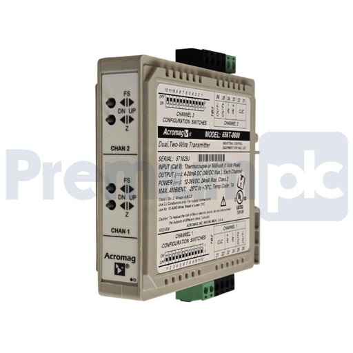 ACROMAG 656T-0600 600T DUAL TC/mV INPUT, TWO-WIRE TRANSMITTER 656T0600 NSMP