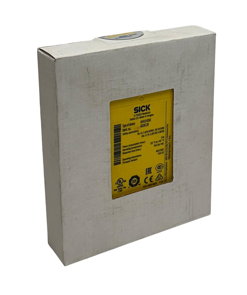 SICK UE410-8DI3 / 6026139 FLEXI CLASSIC SAFETY I/O CONTROLLER 3W V15.42 NSMP