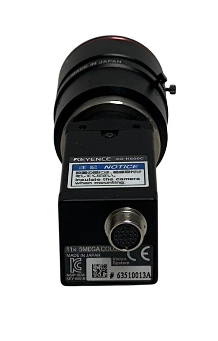 KEYENCE XG-H500C / XGH500C HIGH-SPEED CAM XG SERIES W/ CA-LHR35 LENS NSNP