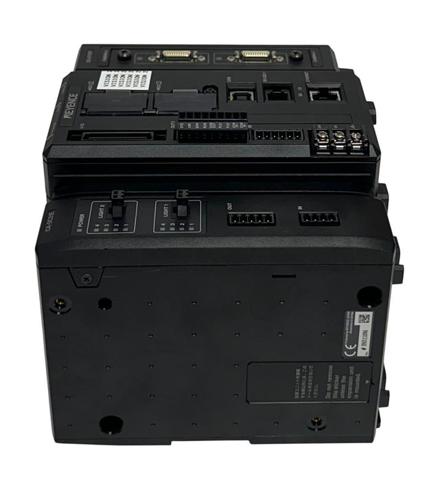 KEYENCE XG-8702L / CA-DC21E MULTI-CAMERA IMAGING SYSTEM CONTROLLER EtherNet USNP