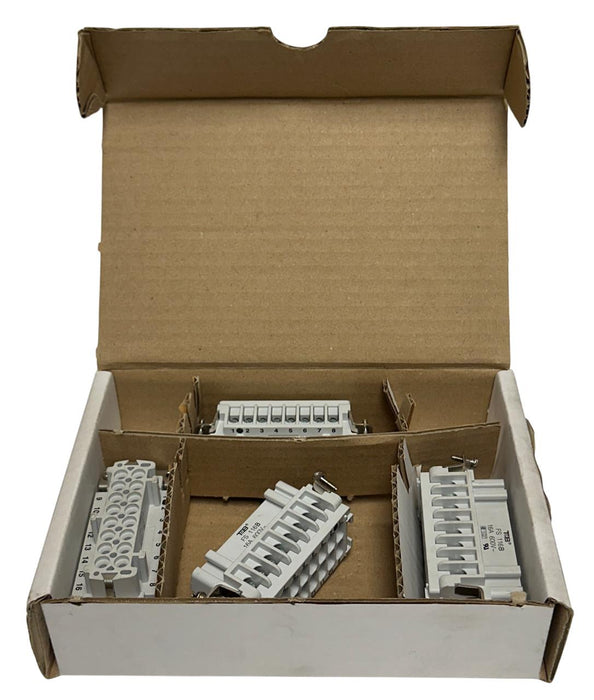 4 THOMAS & BETTS FS116B Pos-E-Kon FEMALE SCREW TERMINAL INSERTS B16 SERIES NSMP