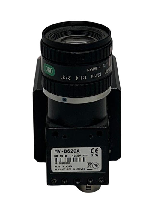 CREVIS MV-BS20A / MVBS20A INDUSTRIAL CAM SXGA W/ COMPUTAR LENS 10.8-13.2VDC USNP