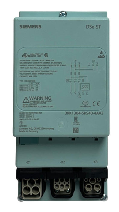 SIEMENS 3RK1304-5KS40-4AA3 / DSe-ST SIMATIC ET 200pro MOTOR STARTER 400V NSMP