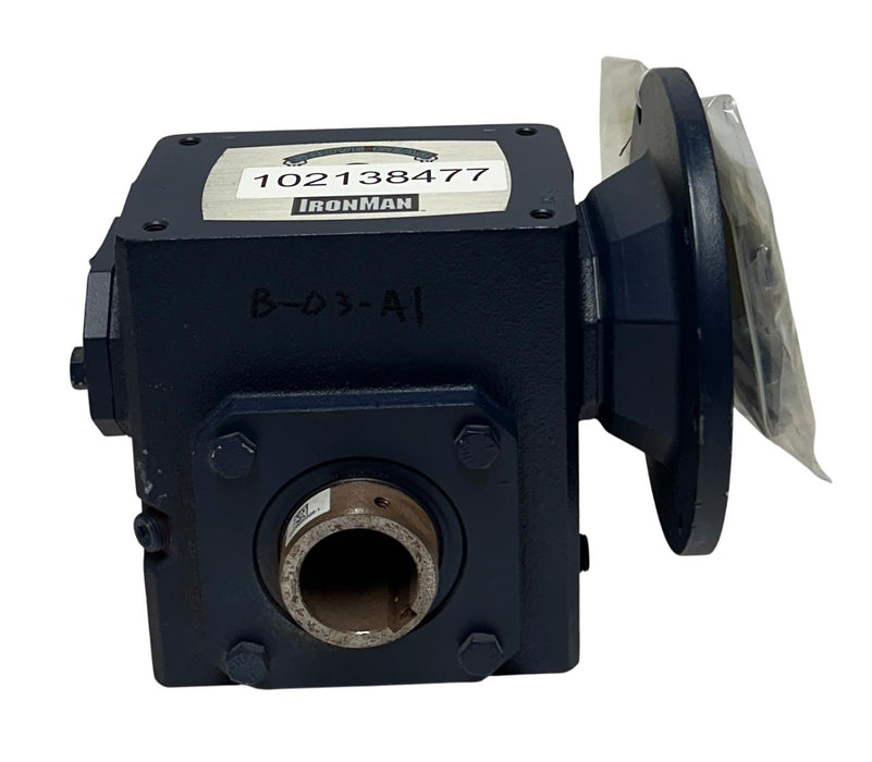 GROVE GEAR IRONMAN GRG-HMQ821-20-H1-56-23 / GRG8210541.23 WORM REDUCER 20:1 NSNP