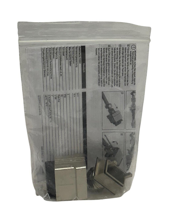 2 HARTING 09354310401 HAN PP POWER L PLUGS METAL FLX CODING PUSH-IN OEM NSMP