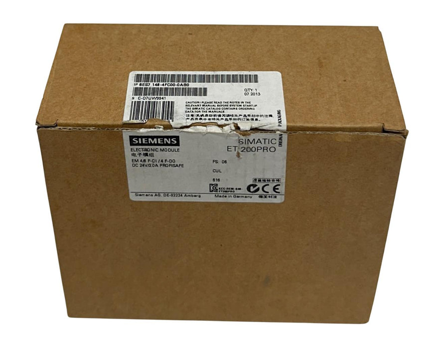 SIEMENS 6ES7 148-4FC00-0AB0 / 6ES71484FC000AB0 SIMATIC ET 200pro MODULE NSMP