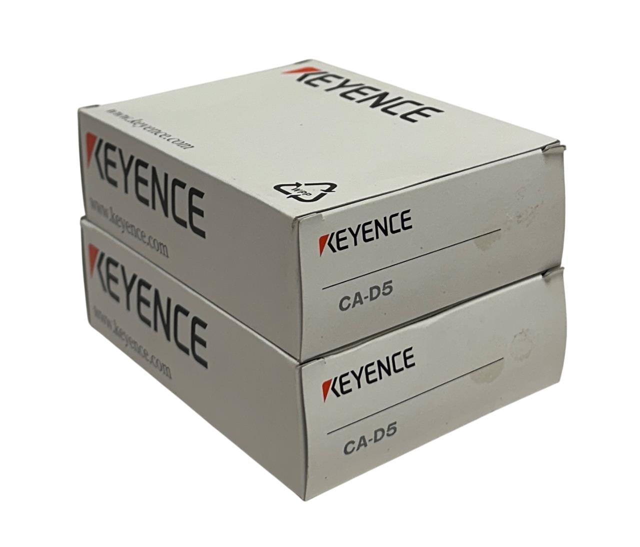 2 KEYENCE CA-D5 / CAD5 LED ILLUMINATION CABLES 5M LENGTH OEM NSMP