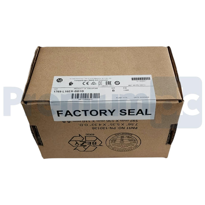 ALLEN BRADLEY 1769-L16ER-BB1B /B CompactLogix L16 CONTROLLER 24VDC, 1GB SD NSFS