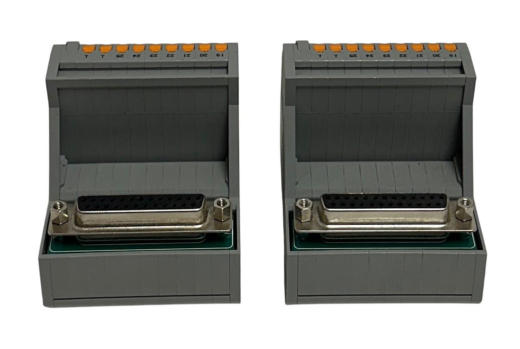 2 PHOENIX CONTACT VIP-3/PT/D25SUB/F / 2903782 VARIOFACE MODULES 125VAC/DC NSNP