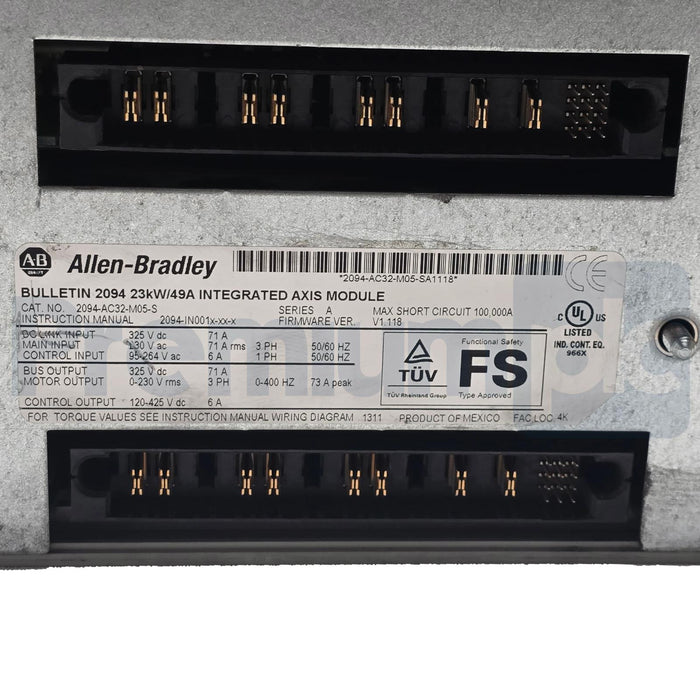 ALLEN BRADLEY 2094-AC32-M05-S /A Kinetix 6000 MULTI-AXIS SERVO DRIVE USPI (read)