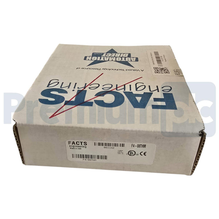 FACTS ENGINEERING F4-08THM DirectLOGIC DL405 THERMOCOUPLE TEMP INPUT MODULE NSMP