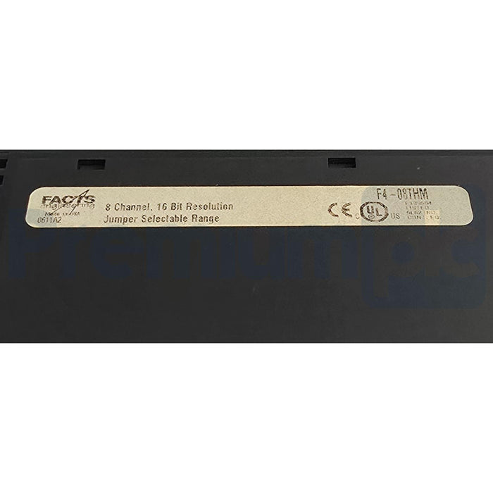 FACTS ENGINEERING F4-08THM DirectLOGIC DL405 THERMOCOUPLE TEMP INPUT MODULE NSMP