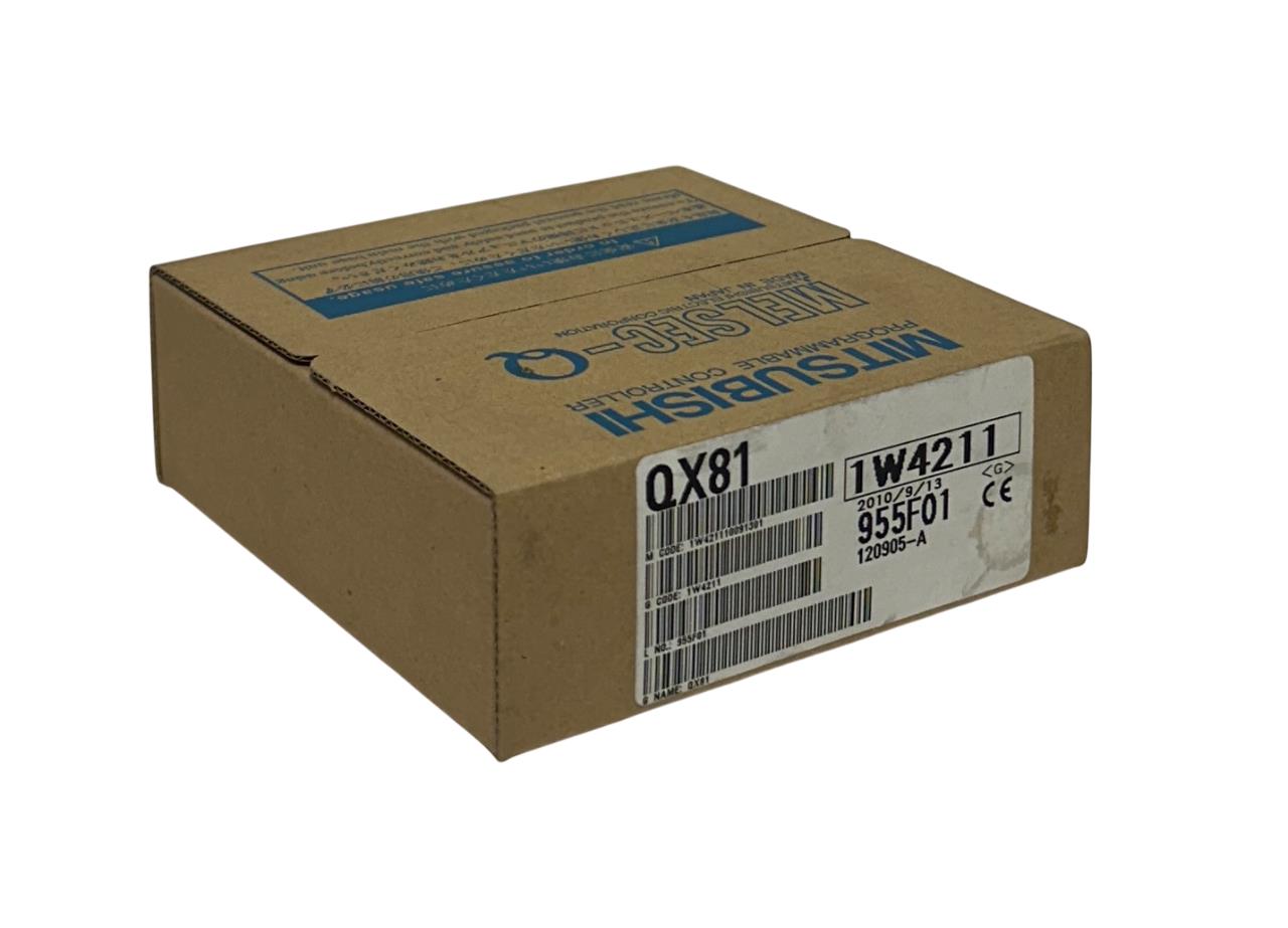 MITSUBISHI QX81 MELSEC-Q 32-PT DIGITAL INPUT MODULE 24VDC 4mA OEM NSFS