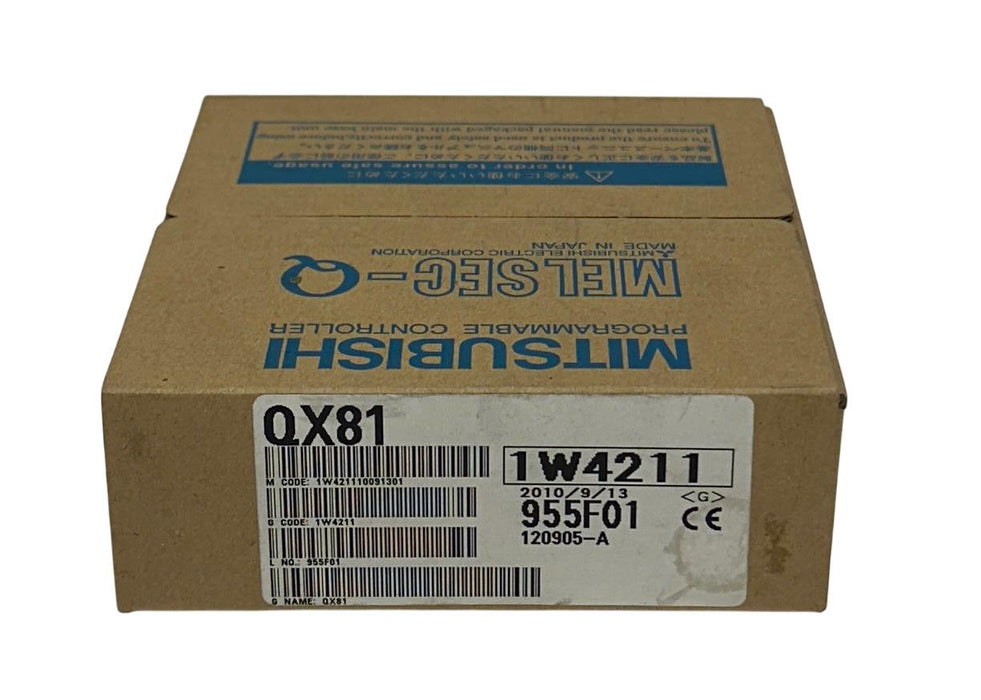 MITSUBISHI QX81 MELSEC-Q 32-PT DIGITAL INPUT MODULE 24VDC 4mA OEM NSFS