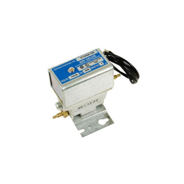 JOHNSON CONTROLS V11HAA-100 3-WAY SOLENOID AIR VALVE 120V/COIL 30PSI 1/8NPT NSMP