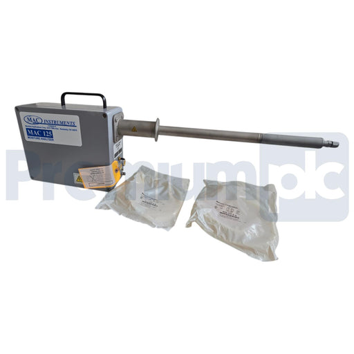 MAC INSTRUMENTS MAC-125 MOISTURE ANALYZER S 0-100% MAC125-100-120V w/CABLES NSNP