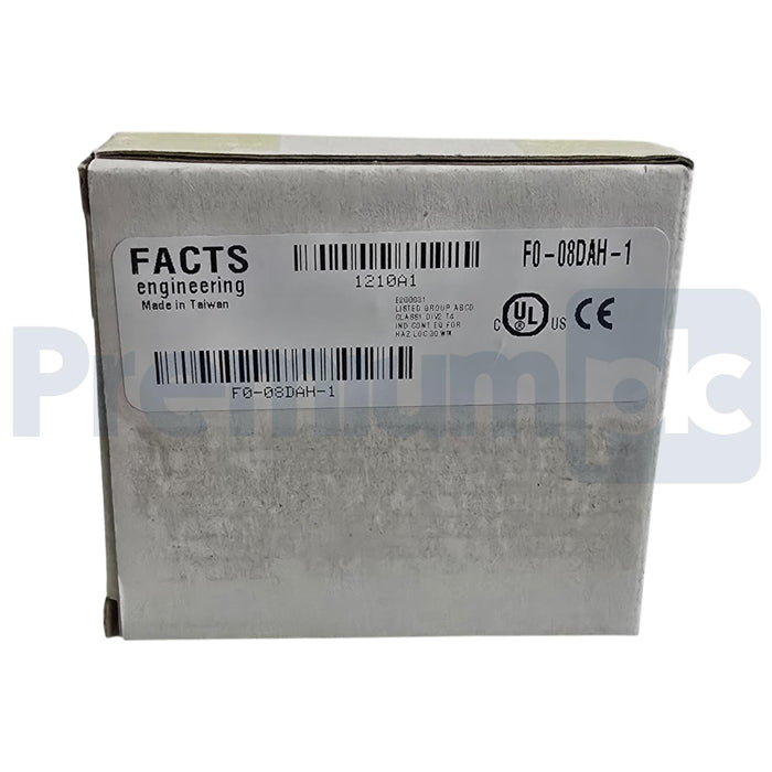 FACTS ENGINEERING F0-08DAH-1 DirectLOGIC DL05/06 ANALOG OUTPUT MODULE 8-CH NSMP
