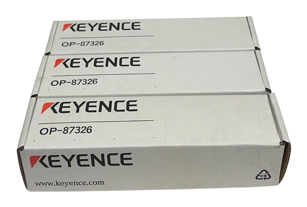 3 KEYENCE OP-87326 / OP87326 DIFFUSION PLATES FOR LINE LIGHTING OEM NSMP