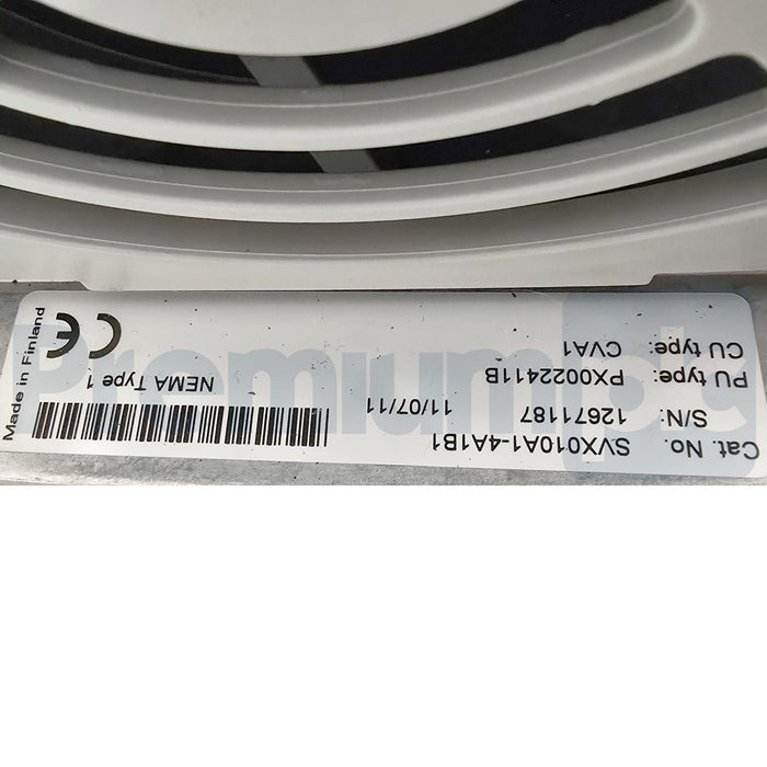 EATON SVX010A1-4A1B1 SVX9000 VFD DRIVE 10HP 480V NEMA 1 w/BR SVX010A14A1B1 NSMP