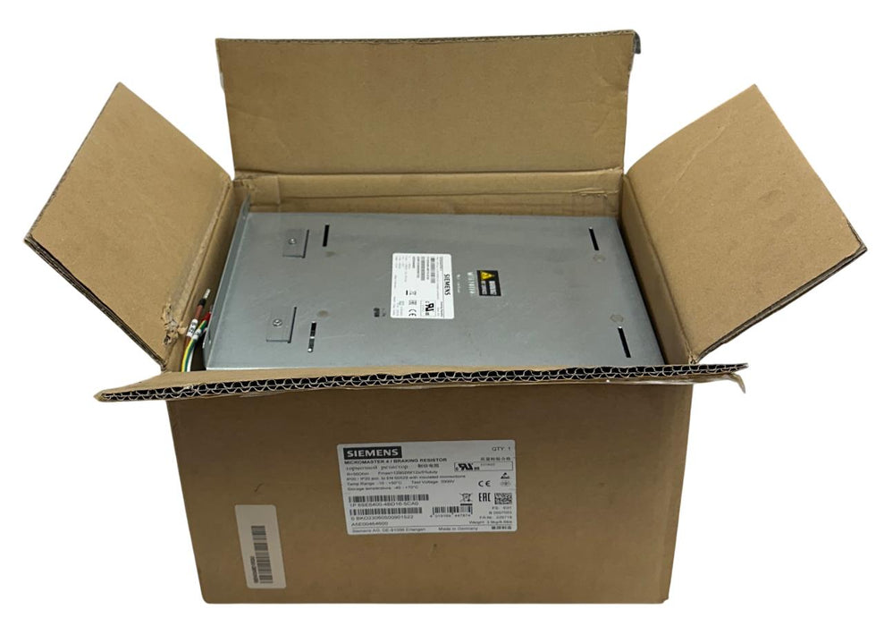 SIEMENS 6SE6400-4BD16-5CA0 / 6SE64004BD165CA0 MICROMASTER BRAKING RESISTOR NSMP