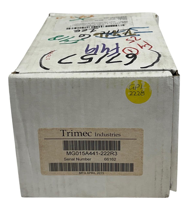 TRIMEC MG015A441-222R3 / MG015A441222R3 RT FLOW RATE TOTALISER RT12 28VDC NSMP