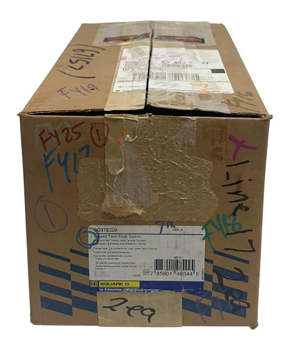 SQUARE D 9037-EG-9 / 9037EG9 PUMPTROL CLOSED TANK FLOAT SWITCH SERIES B NSMP