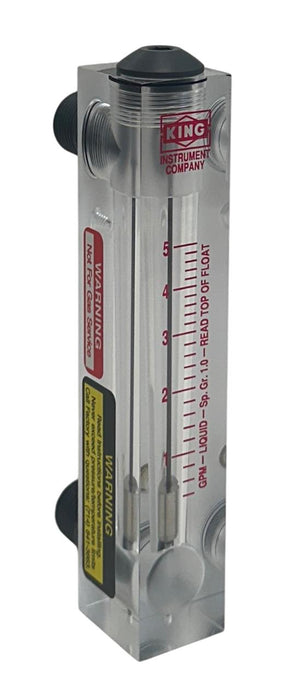 KING INSTRUMENT 7520-3-1-0-3C08 / 75203103C08 K75 SERIES FLOW METER 1-5 NSNP