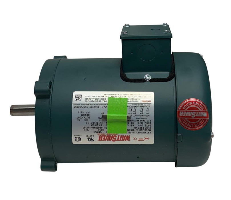 LEESON 101780.00 / C4T17FC12C WATTSAVER ELECTRIC MOTOR 1/2HP 3PH 5/8'' NSMP