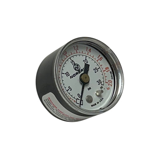 3 NORGREN 18-013-214 / 18013214 PRESSURE GAUGES 0-30PSI 1/8'' NPT THREAD NSMP