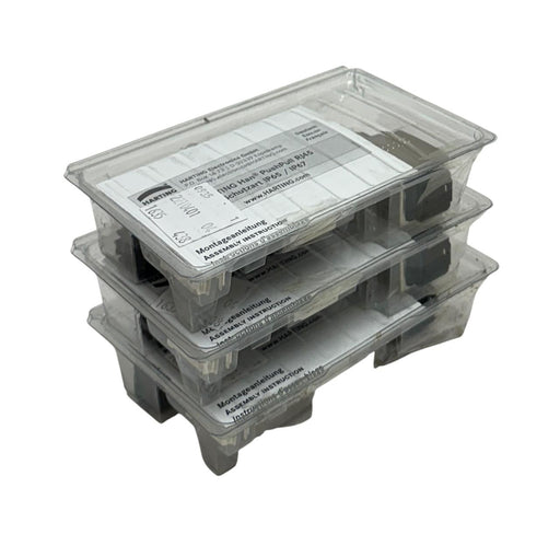 3 HARTING 09352210401 Han PushPull RJ45 CONNECTORS OEM IP65 / IP67 NSMP